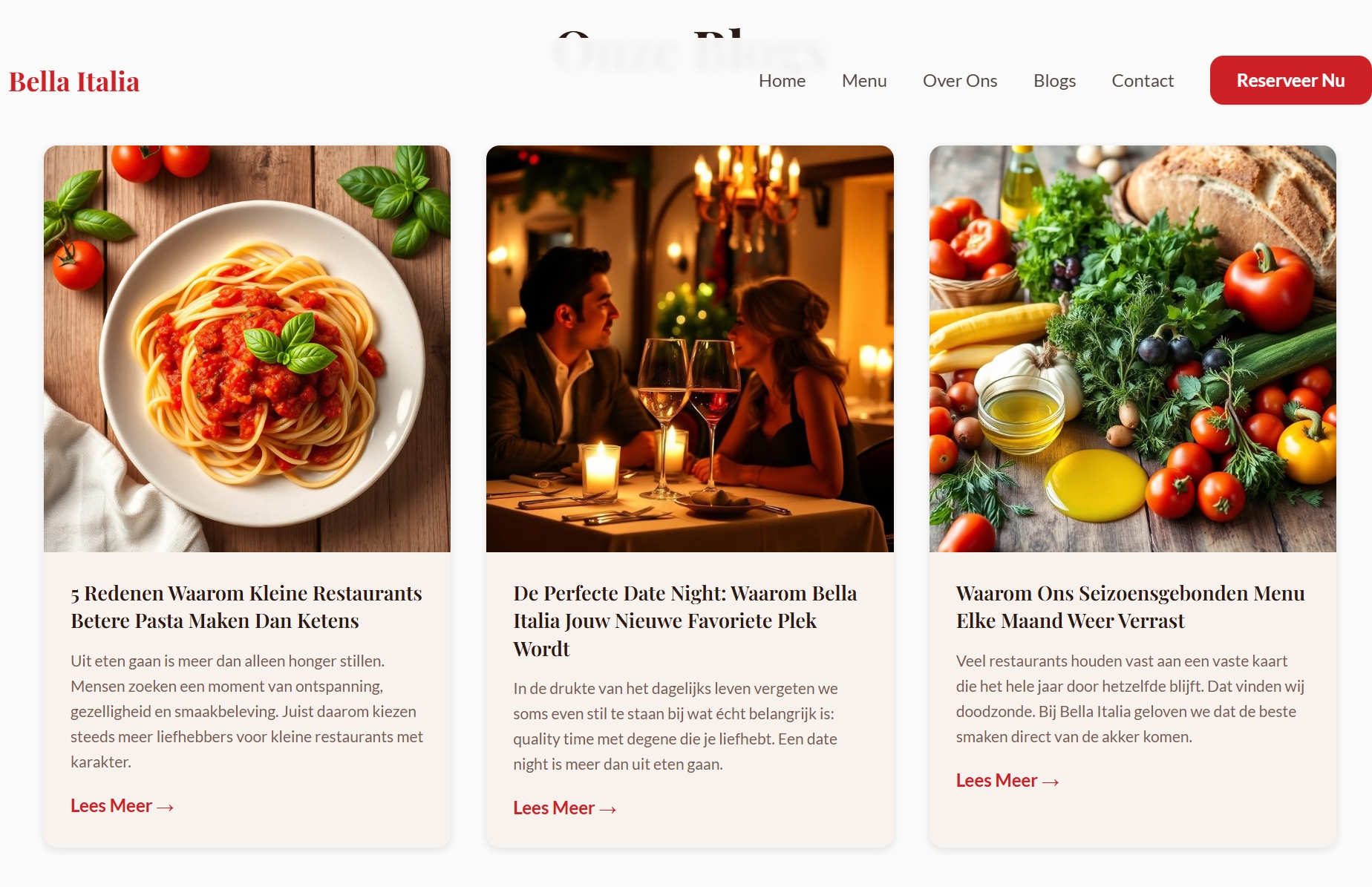Restaurantblog